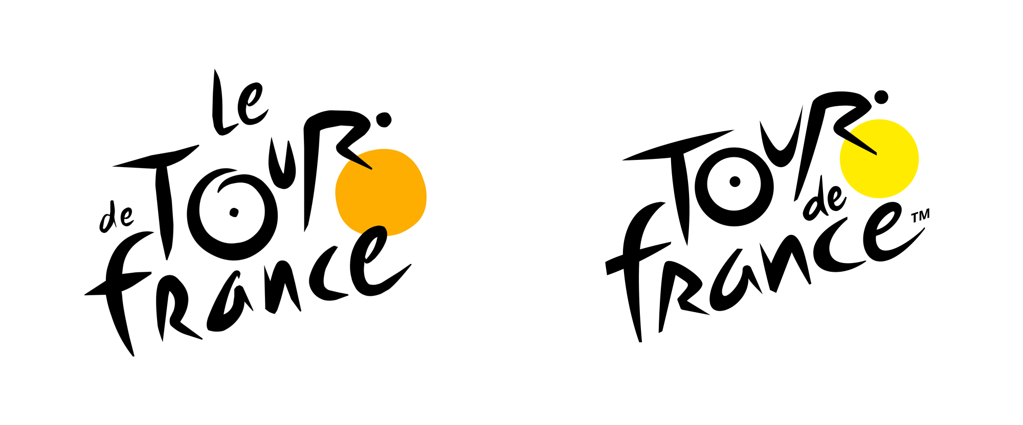 环法自行车赛启用了一个全新设计的logo