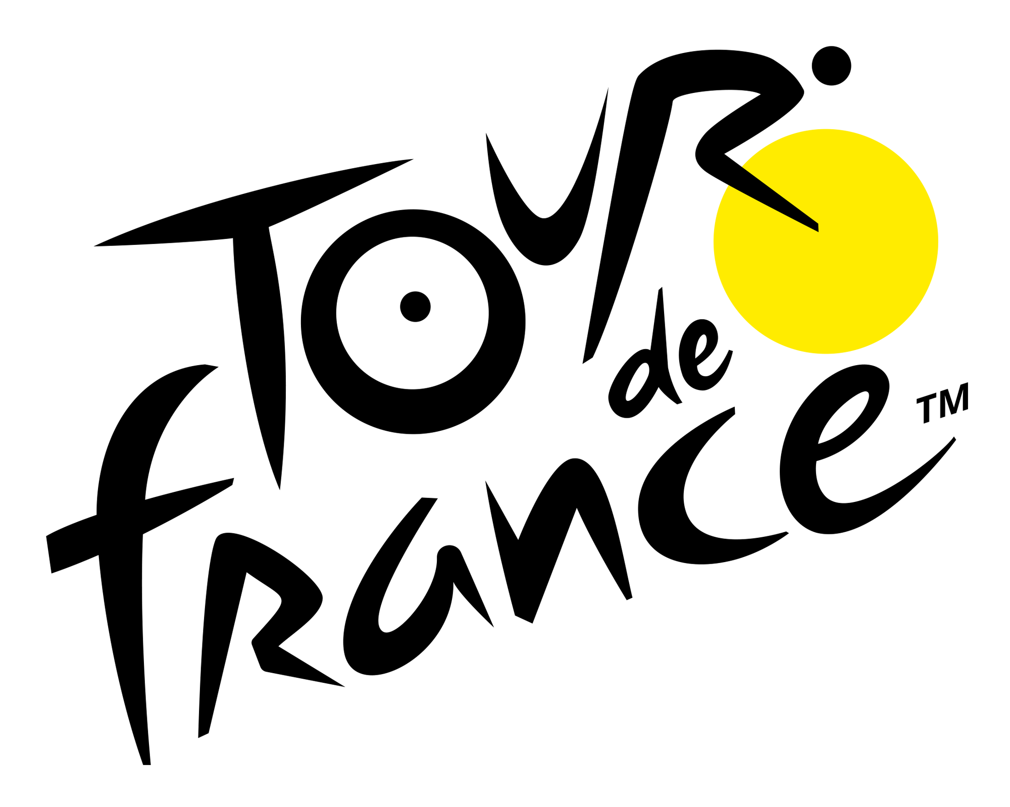 环法自行车赛启用了一个全新设计的logo