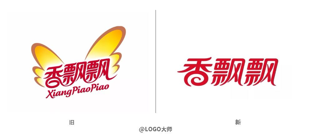 香飘飘改logo了?