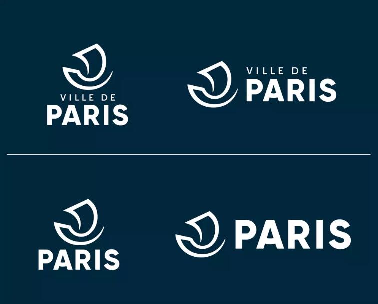 巴黎全新城市市徽logo发布