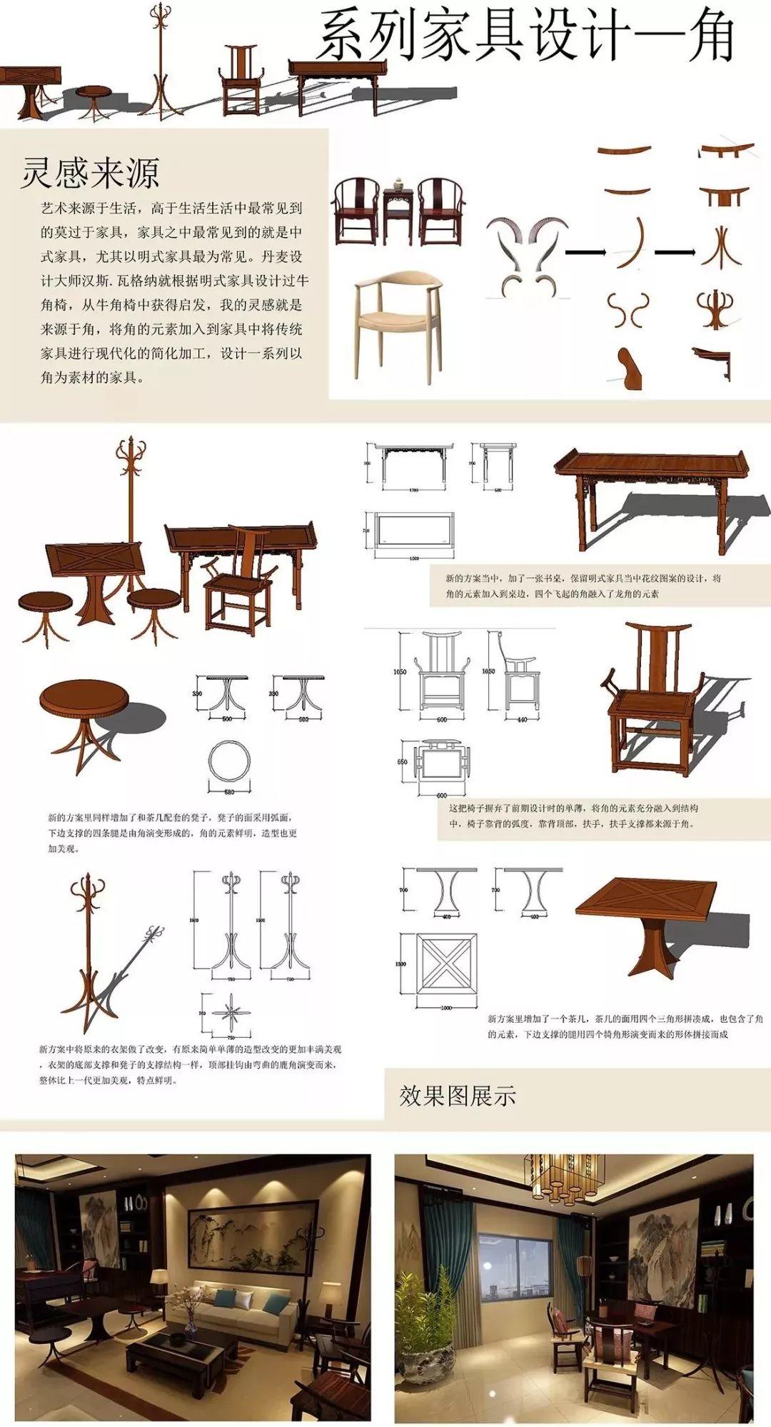 太原理工大学环境设计专业2014级系列家具设计结课作业展示